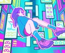 商用利用可★フリーイラストに合わせた人物を描きます フリーイラストの雰囲気に合わせてそれっぽく描きます！ イメージ2