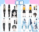 最短7日！Live2Dからキービジュまで制作します 「Live2Dモデルのみ」等の単体も対応しております！ イメージ9