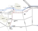 おしゃれ、シンプルな地図作成いたします センスはお任せください！様々な用途に応えます！ イメージ1