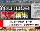 YouTube動画編集承ります バラエティ。PR。vlog。レクチャー動画など。 イメージ1