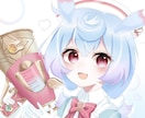 可愛いイラストを描きます SNSやグッズ使用など様々な用途で使用できます イメージ1