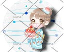 写真文章OK！トップライバー採用ミニキャラ描きます 大手アプリのトップ配信者も採用！SNSに最適 イメージ4