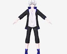 配信・動画・ゲーム！オリジナルの3Dモデル作ります すぐにVtuber、VRChatのモデル、商用利用可能◎ イメージ9