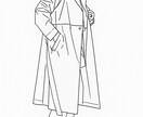 即納】おしゃれな線画イラスト描きます スピード重視で対応させていただきます！ イメージ9