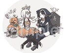 ふわふわかわいいイラストを制作します 動画のサムネやSNSアイコンなどが必要な方へ イメージ5