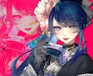 彩やかで華やかなイラスト描きます SNS☆貴方だけの魅せるアイコンやイラスト描きます！ イメージ2