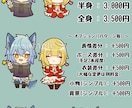 可愛いデフォルメイラストを作成します アイコンや動画などにご使用頂けます イメージ2