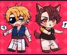 可愛いくてポップなミニキャラをメインに描きます ポップなシールのような感じやアイコンを描くのが得意です！ イメージ3