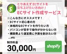 ECサイト（shopify）を作成します 初心者歓迎！低価格・スピーディーに納品します！ イメージ1