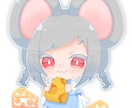 かわいいミニキャラお描きします 2頭身～3頭身のデフォルメイラスト イメージ2