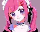 かわいい女の子描きます アイコンなどのご使用にいかがですか♪ イメージ1