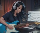 楽曲を2曲(特にROCK)をAIで作成します ジャンル・歌詞・雰囲気を自由にリクエストOK！修正無制限 イメージ10