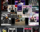 魅せるフライヤーイベントの世界観ごとデザインします 雰囲気×センスで印象を残す1枚を イメージ2