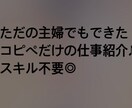 スキルなしでもできるコピペ副業を紹介します ただの主婦でもできたコピペだけの仕事紹介♪ イメージ1