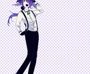 キャラクターの魅力が溢れる立ち絵を描きます キャラクターの全身立ち絵(ポーズあり)を描きます。 イメージ3