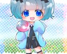 かわいい ＆かっこいいアイコン制作致します 透明感と癒しなイラストをアイコンにして目立っちゃお イメージ2