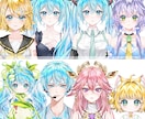 企業並透明感vtuberキャラ制作します 繊細なトラッキング、イラストとLive2d全工程、表情8つ イメージ5