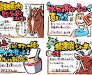 直感的に伝わる！手書イラスト付POP制作します 小売店で現役POP作成している店員が書きます！ラフ提案無制限 イメージ4