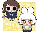 イラスト描きます デフォルメでオリジナルキャラクターなど描きます！ イメージ6