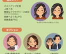 ほんのり似ているゆるい似顔絵を描きます SNSのアイコン・ブログの挿絵や結婚式にも！ イメージ2