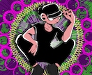 ビビットでド派手な幅広い等身キャラお描きします 商用OK! 目を惹くイラストでアイコンやサムネにぴったり♡ イメージ3
