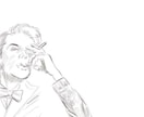 イラスト、似顔絵、挿絵、似顔絵かきます さまざまなテイストでお好みのイラストをかきます。 イメージ2
