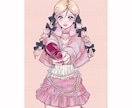 商用利用も！オシャレで可愛いイラスト描きます アイドル・グッズ・Vtuber・配信用・生誕祭・イベント イメージ4