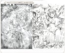 物語を感じるモノクロイラスト描きます 作品の原画が手に入る！モノクロ×アナログの魅力を生かします イメージ2