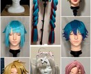 コスプレウィッグ・創作ウィッグ制作いたします 流行りのキャラや創作キャラなどのウィッグ制作いたします イメージ1