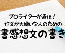 読書感想文をスラスラ書く秘訣を教えます 読書感想文に悩んでいたら力になります(^^) イメージ1