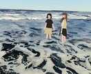 思い出の風景と大切な人を描きます 少し不思議で切ない雰囲気の絵を作成します イメージ2