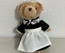 ぬいぐるみ、人形のお洋服を製作致します 大切なぬいぐるみに、世界に一つだけの衣装を！ イメージ1