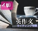 4回⭕英検1級一次満点の講師が英作文の特訓をします 添削代込み！各種試験に～英作文を集中的にLEVEL UP! イメージ1