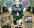 オリジナルキャラの1枚絵描きます オリジナリティあふれるキャラの1枚絵を描きます！ イメージ5