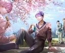 高クオリティの綺麗なイラスト制作します アニバーサリーイラスト・グッズ・小説表紙・立ち絵など イメージ9