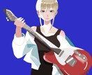 歌ってみたなどの動画用イラスト描きます 〜可愛い雰囲気からカッコイイ雰囲気まで〜 イメージ3