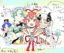 ネームから対応可○背景も細かく描く！漫画を描きます VTuberの方やオリジナル漫画制作などにオススメ商業利用◎ イメージ8
