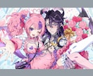 VTuber限定！かわいい等身イラストを描きます メインビジュアルやアクスタ用全身絵など10年以上のプロが制作 イメージ4