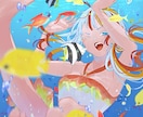 好きになって頂けるようなイラスト作成致します サムネイルや誕生日イラストなどにぜひ✨️ イメージ1