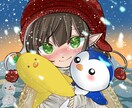 5000円でサムネや一枚絵描きます Vtuberさんに使いやすい！おはVやサムネ等にぴったり イメージ4