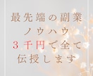 日給１万円を達成するための副業マニュアル伝授します ＜＜毎日着実な利益を積み上げる＞＞ イメージ1