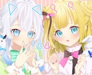 活動用イラストお描き致します 立ち絵、一枚絵、動画用イラストなどご相談ください！ イメージ4