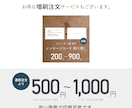 両面｜メッセージカードを業者印刷します 送料込｜オリジナルメッセージ｜簡単注文｜シンプル イメージ7