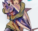 SNSなどで使用できるアイコンなどを作成をします 個性的な絵柄でのイラストを作成します イメージ6