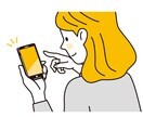 人と話すのが苦手でも大丈夫！ チャットで話聞きます 話を聞いて欲しい、アドバイスが欲しいなどの相談に乗ります イメージ1