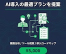 AI活用の始め方を一緒に整理します 3,000円お試し｜AI活用の方向性を60分で整理 イメージ1