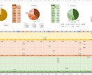 入力簡単！Excel家計簿を提供します ファイナンシャルプランナーが作成した2021年版家計簿です イメージ2