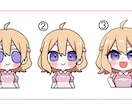 かわいいミニキャライラスト描かせていただきます サムネ、配信、アイコンなににでも使えます！ イメージ3