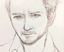 鉛筆でラフな人物画描きます リアルタッチもイラストタッチもどちらでも！ イメージ3