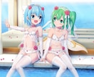 美少女イラスト描きます 別サービスでの受けた件数50件以上。幅広い絵柄で対応します。 イメージ5